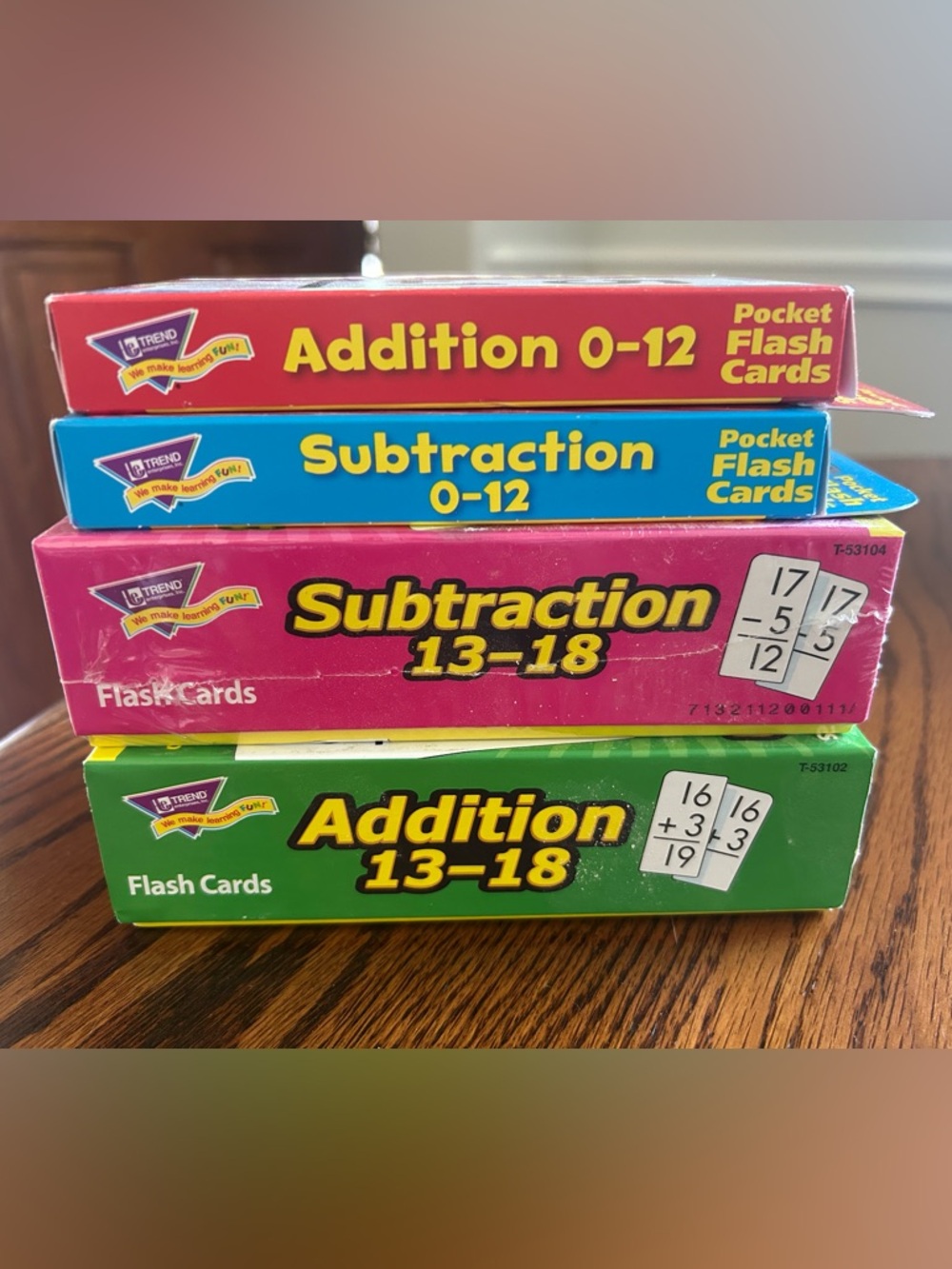 Kids Addition & Subtraction Flash Cards